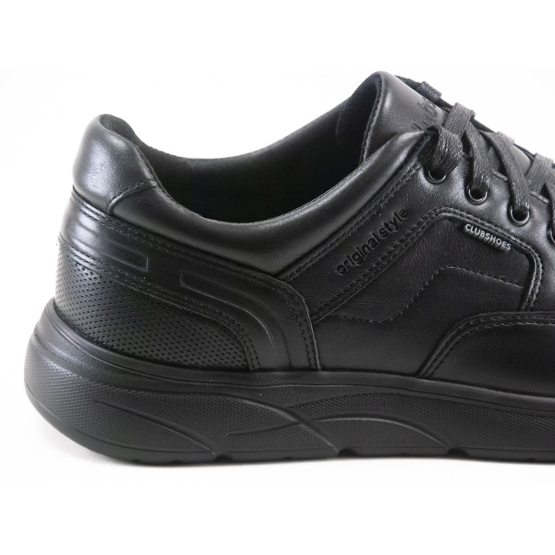 Демісезонні туфлі clubshoes G-X шнурок чорний