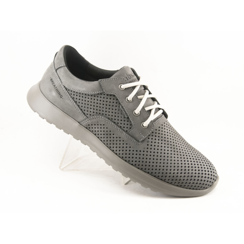 Мокасини Clubshoes "STN" сірі літо