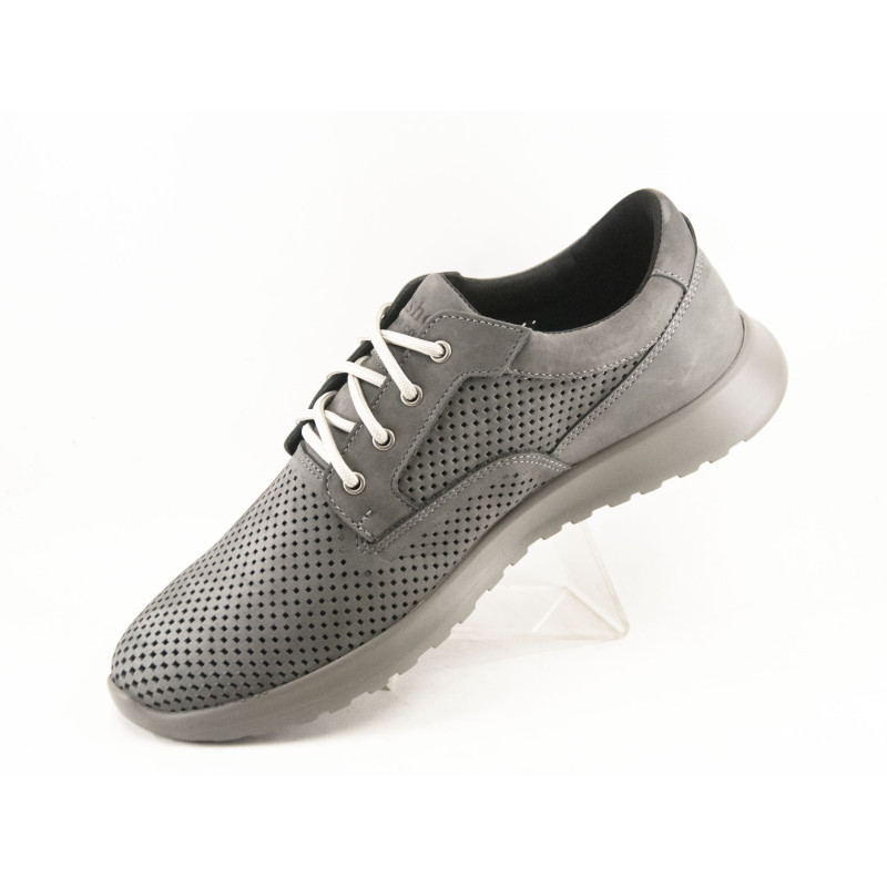 Мокасини Clubshoes "STN" сірі літо