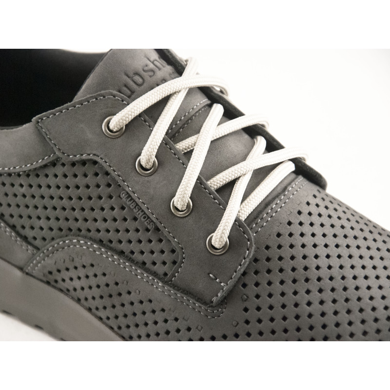 Мокасини Clubshoes "STN" сірі літо