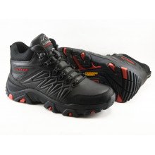 Черевики зима Clubshoes B-4 чорний з червоним