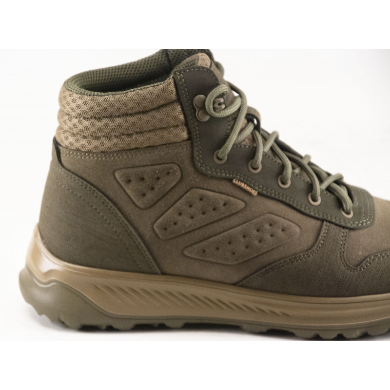 Тактичні черевики зима Clubshoes B-6 бежевий стиль мілітарі