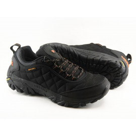 Термо кросівки Merrell чорний з помаранчевим