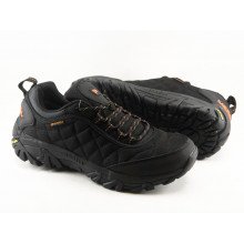 Термо кросівки Merrell чорний з помаранчевим