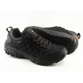 Термо кросівки Merrell чорний з помаранчевим