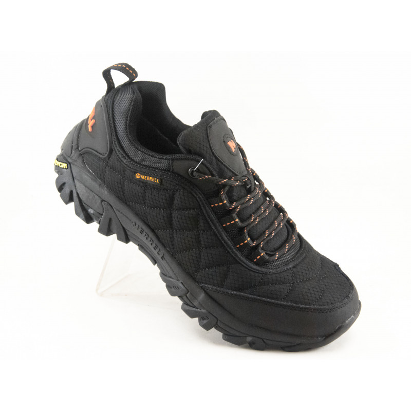 Термо кросівки Merrell чорний з помаранчевим