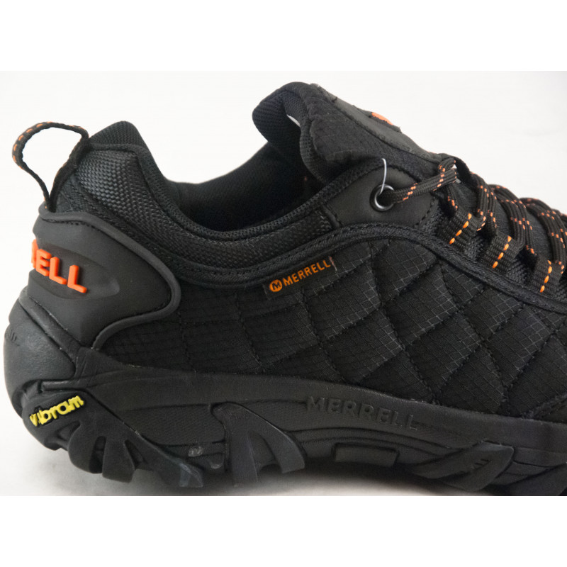 Термо кросівки Merrell чорний з помаранчевим