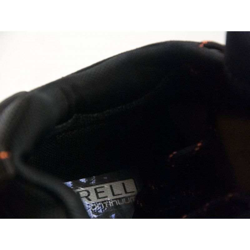 Термо кросівки Merrell чорний з помаранчевим