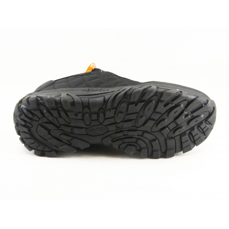 Термо кросівки Merrell чорний з помаранчевим