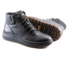 Черевики зимові Clubshoes Comfort чорний шнурок+замок