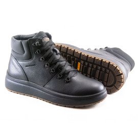 Черевики зимові Clubshoes Comfort чорний шнурок+замок