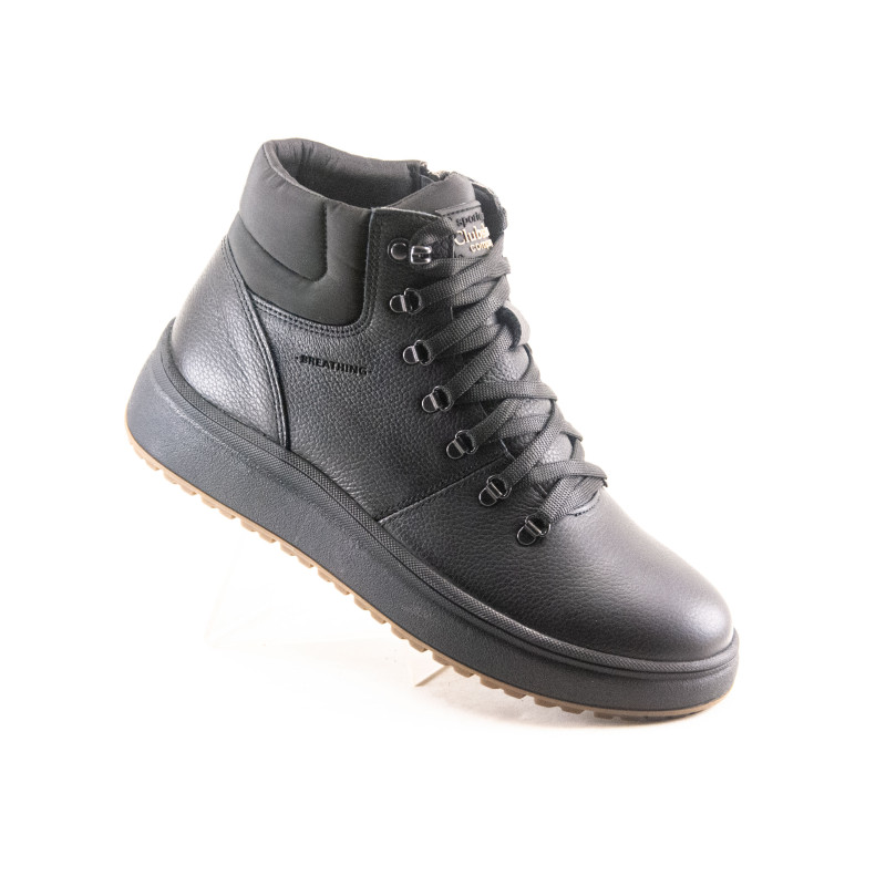 Черевики зимові Clubshoes Comfort чорний шнурок+замок