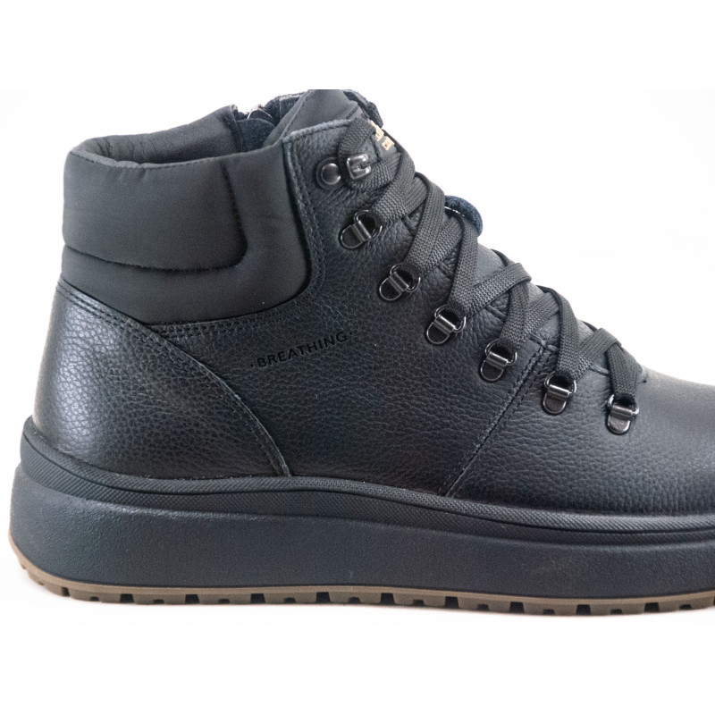 Черевики зимові Clubshoes Comfort чорний шнурок+замок