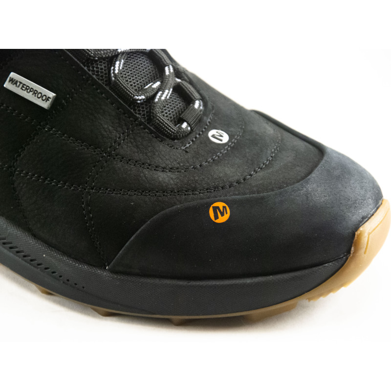Черевики зимові Merrell M 15 чорний з помаранчевим