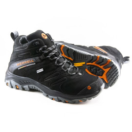 Черевики зимові Merrell M 20 чорний з помаранчевим