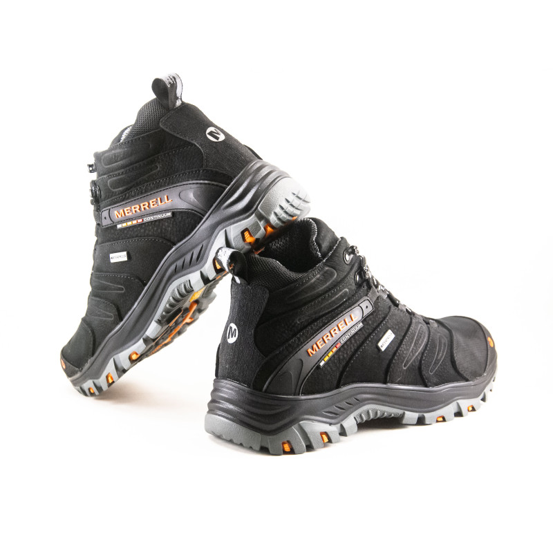 Черевики зимові Merrell M 20 чорний з помаранчевим