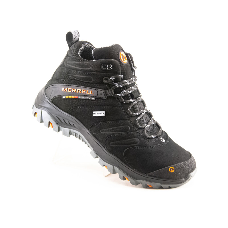 Черевики зимові Merrell M 20 чорний з помаранчевим
