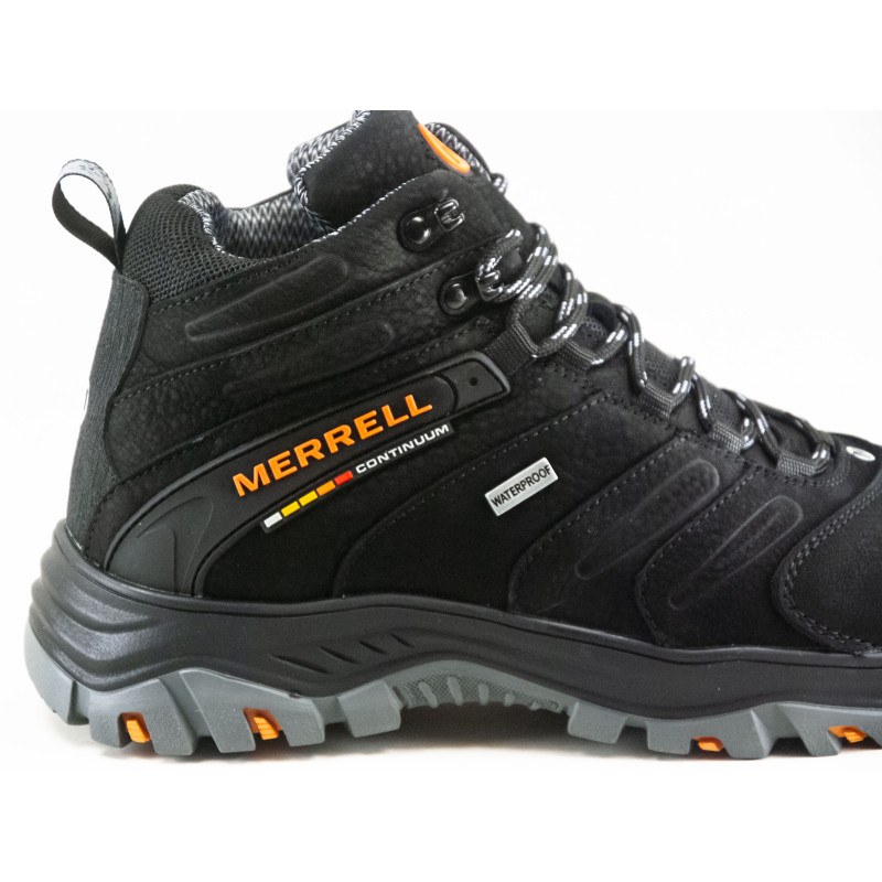Черевики зимові Merrell M 20 чорний з помаранчевим