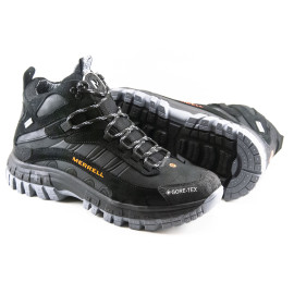 Черевики зимові Merrell M 25 чорний з помаранчевим