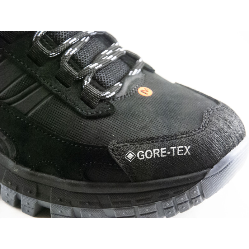 Черевики зимові Merrell M 25 чорний з помаранчевим