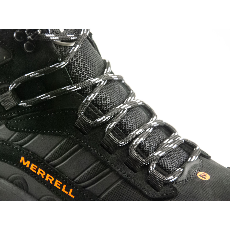 Черевики зимові Merrell M 25 чорний з помаранчевим
