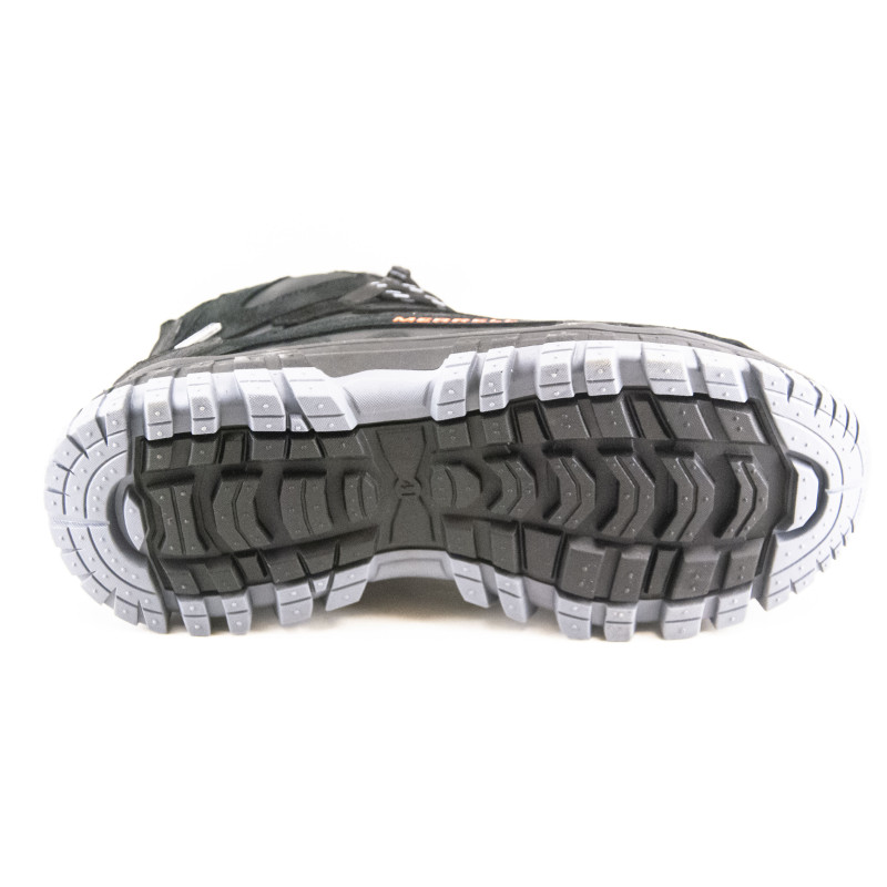 Черевики зимові Merrell M 25 чорний з помаранчевим
