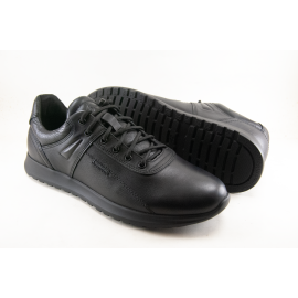 Демісезонні туфлі clubshoes 208 шнурок чорний