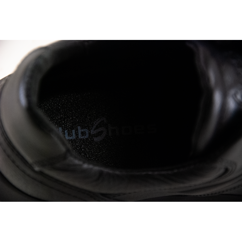 Демісезонні туфлі clubshoes 208 шнурок чорний
