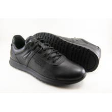Демісезонні туфлі clubshoes 208 шнурок чорний