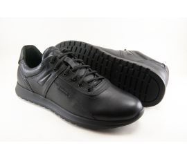 Демісезонні туфлі clubshoes 208 шнурок чорний