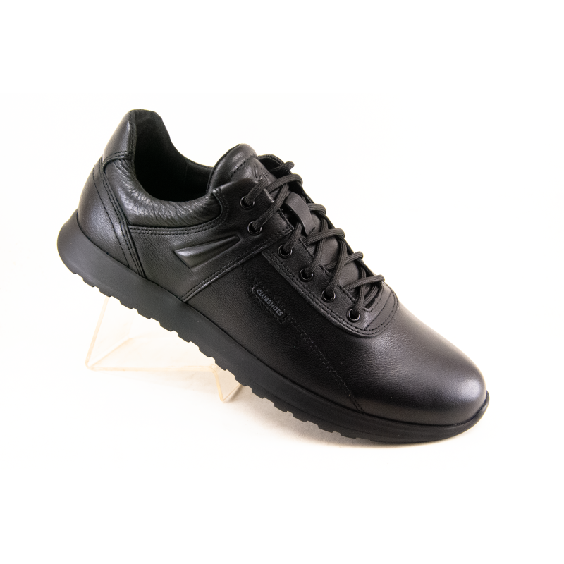 Демісезонні туфлі clubshoes 208 шнурок чорний