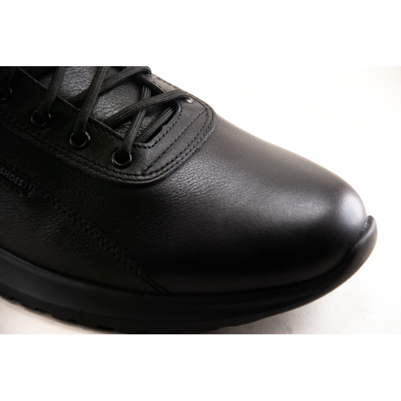 Демісезонні туфлі clubshoes 208 шнурок чорний