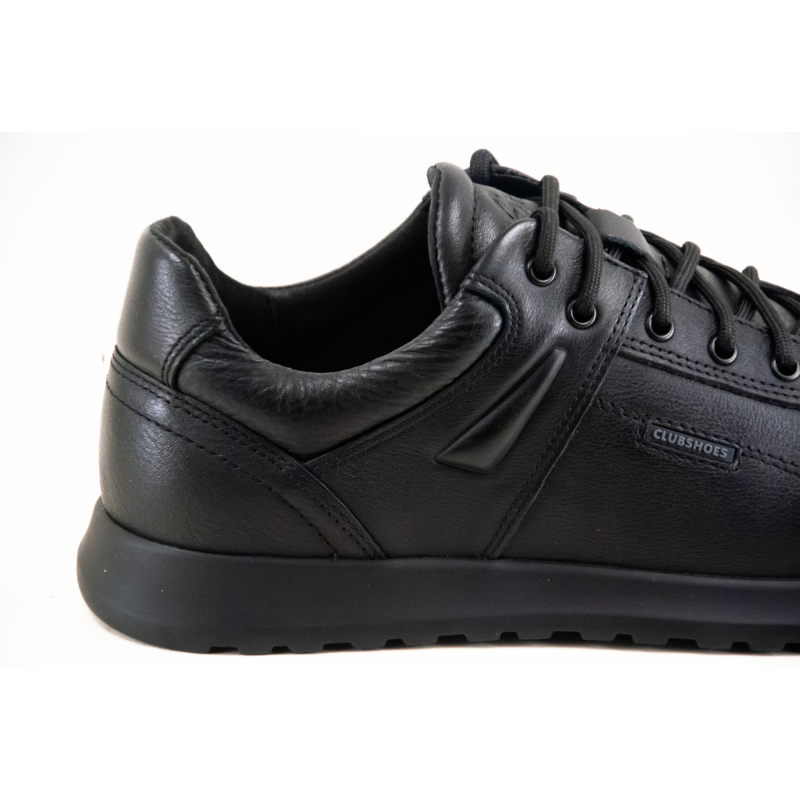 Демісезонні туфлі clubshoes 208 шнурок чорний