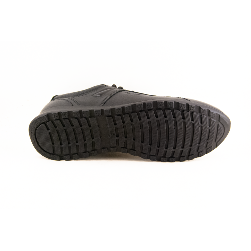 Демісезонні туфлі clubshoes 208 шнурок чорний