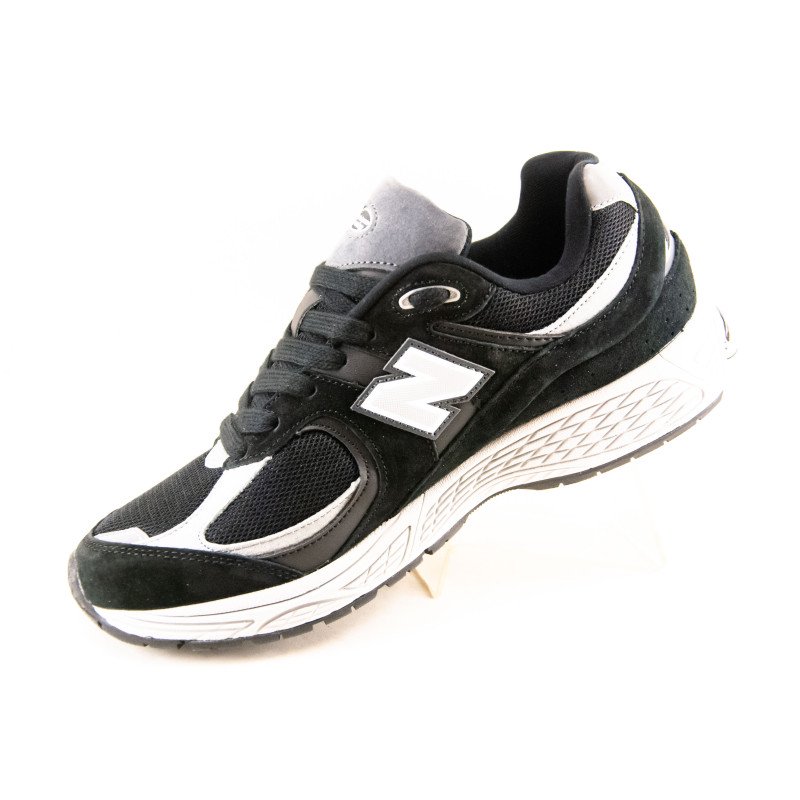 Демісезонні кросівки NB 2002 Black-gray ліцензія чорносірий