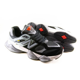 Термо кросівки New balance 9060 gore tex чорний з сірим