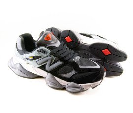 Термо кросівки New balance 9060 gore tex чорний з сірим