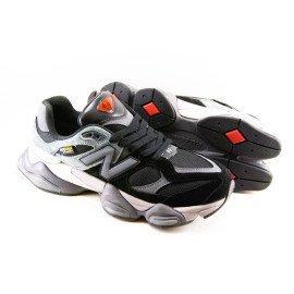 Термо кросівки New balance 9060 gore tex чорний з сірим